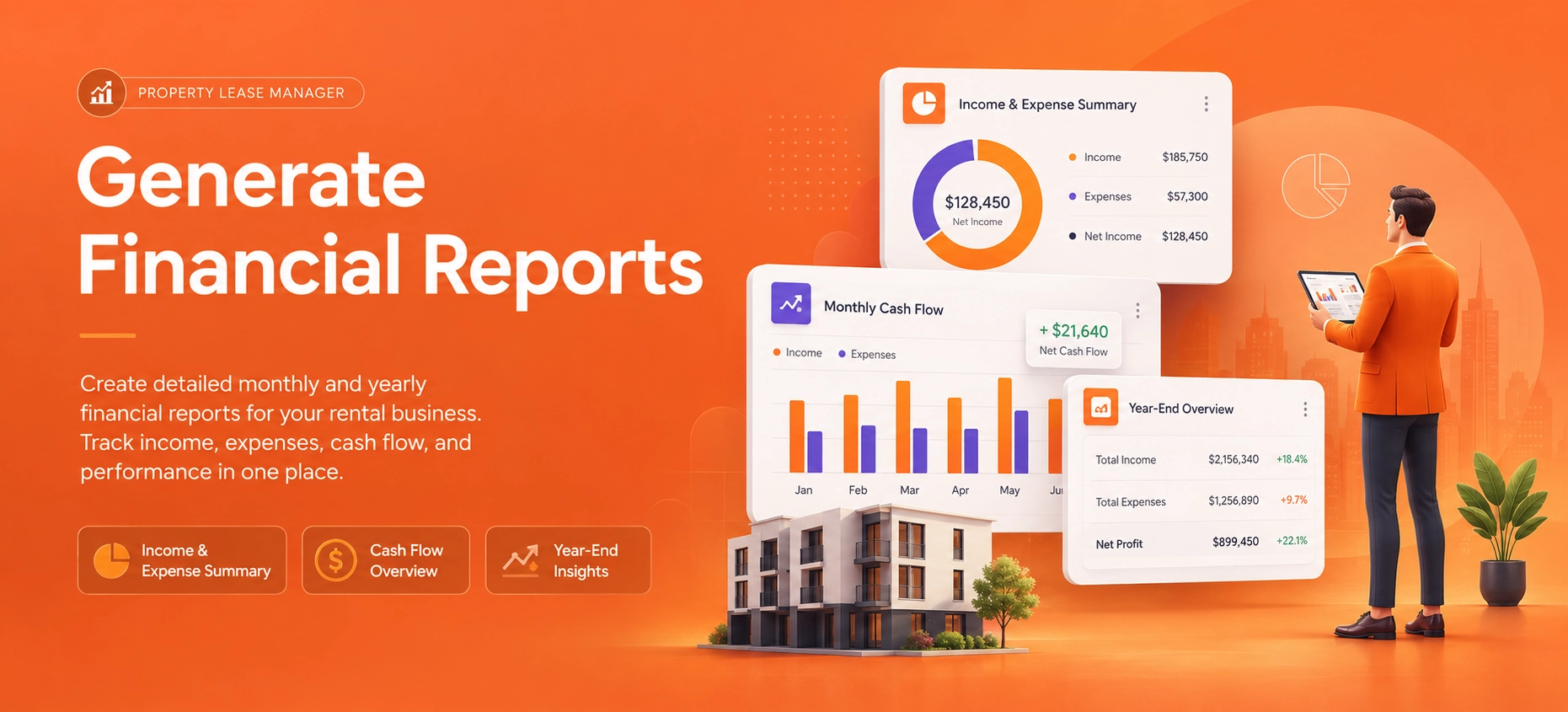 Generate financial reports